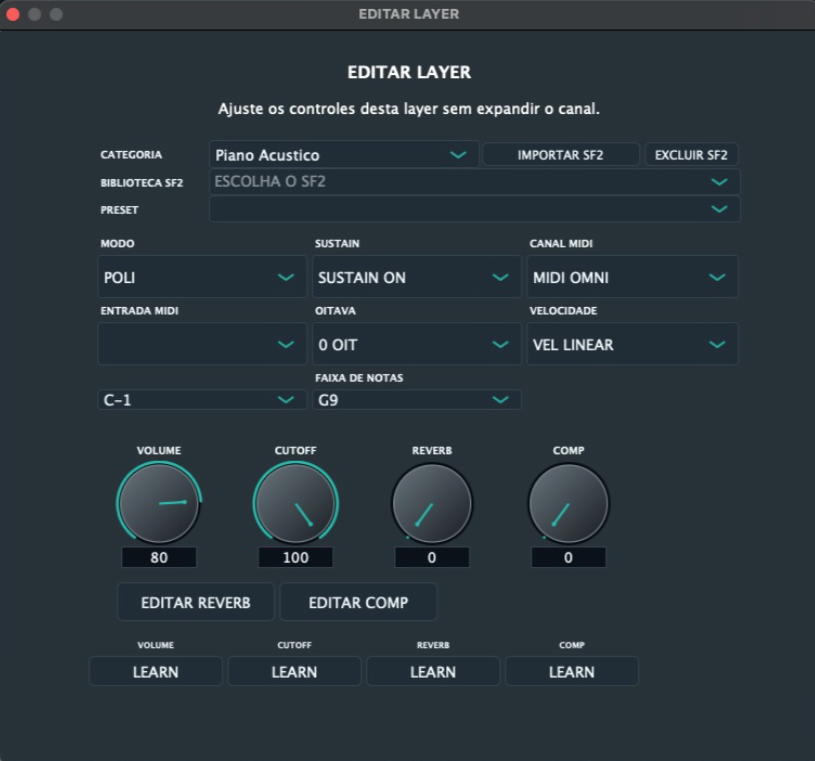 Editor de layer